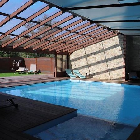 Gite 18Eme Renove Avec Piscine Couverte, Terrasse, Loisirs Et Wifi - 6 Pers. - Fr-1-426-432 레헤르비에르 외부 사진